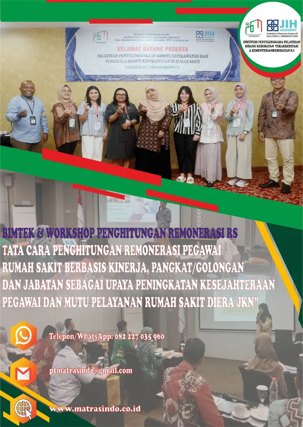 Bimbingan Teknis & Workshop Penghitungan Remunerasi Rumah Sakit