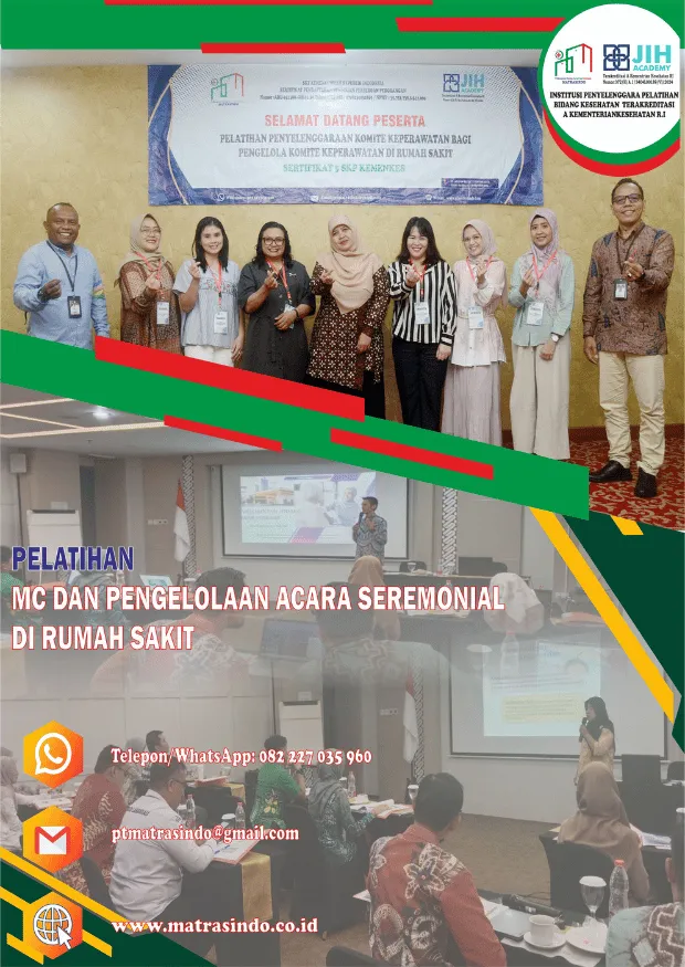 PELATIHAN MC DAN PENGELOLAAN ACARA SEREMONIAL DI RUMAH SAKIT